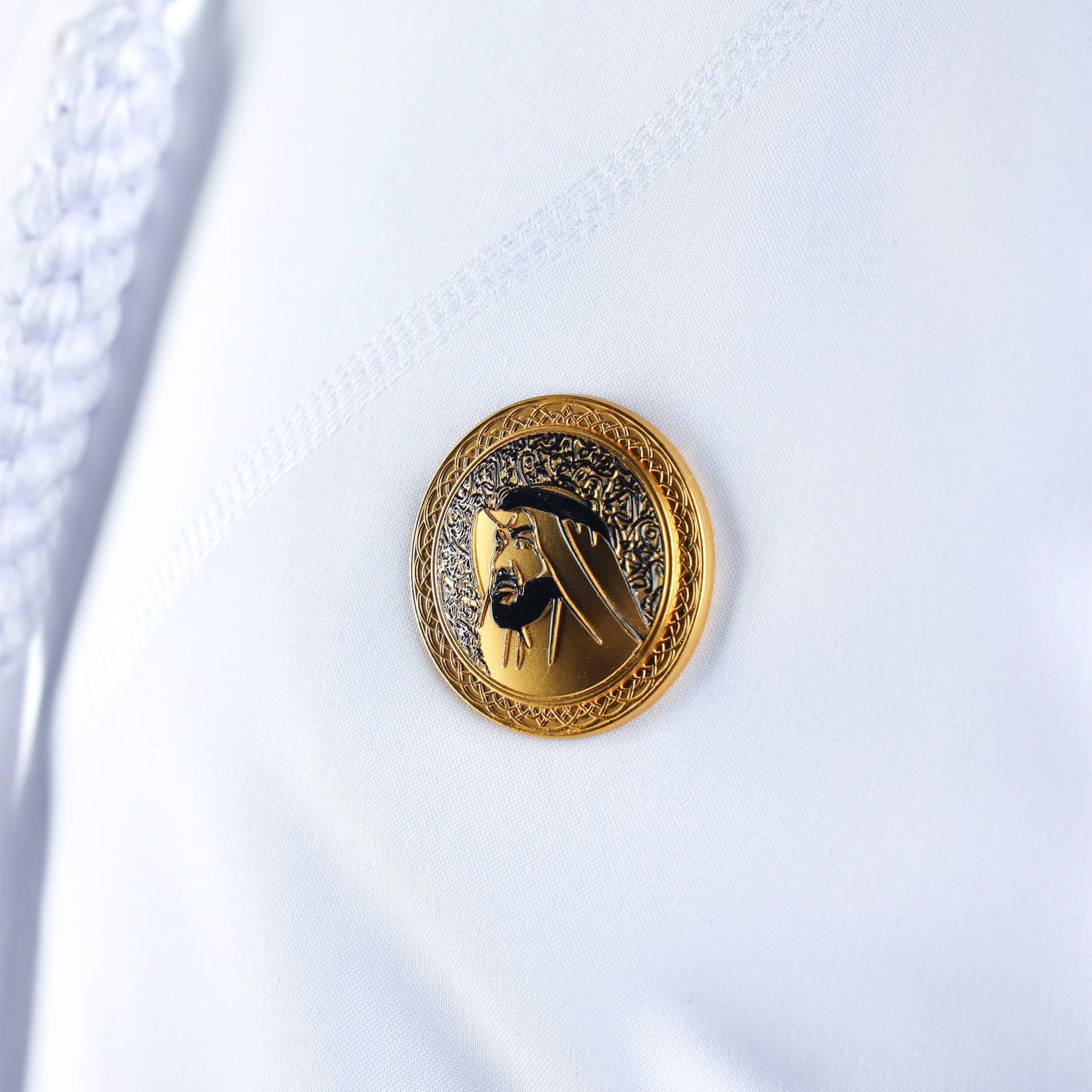 Sheikh Mohamed bin Zayed Portrait Pin