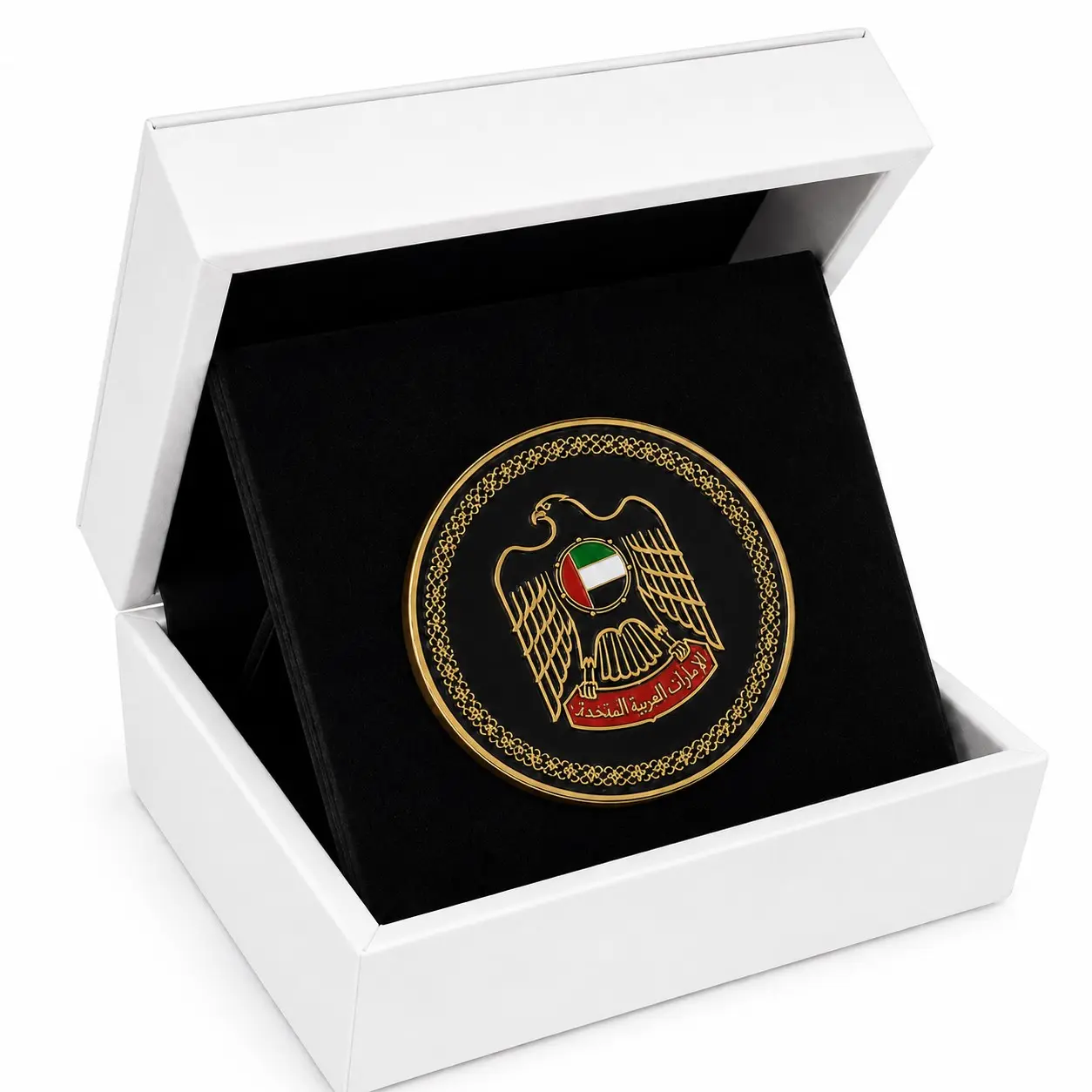 Commemorative Coin Set — Falcon & Sheikh Zayed