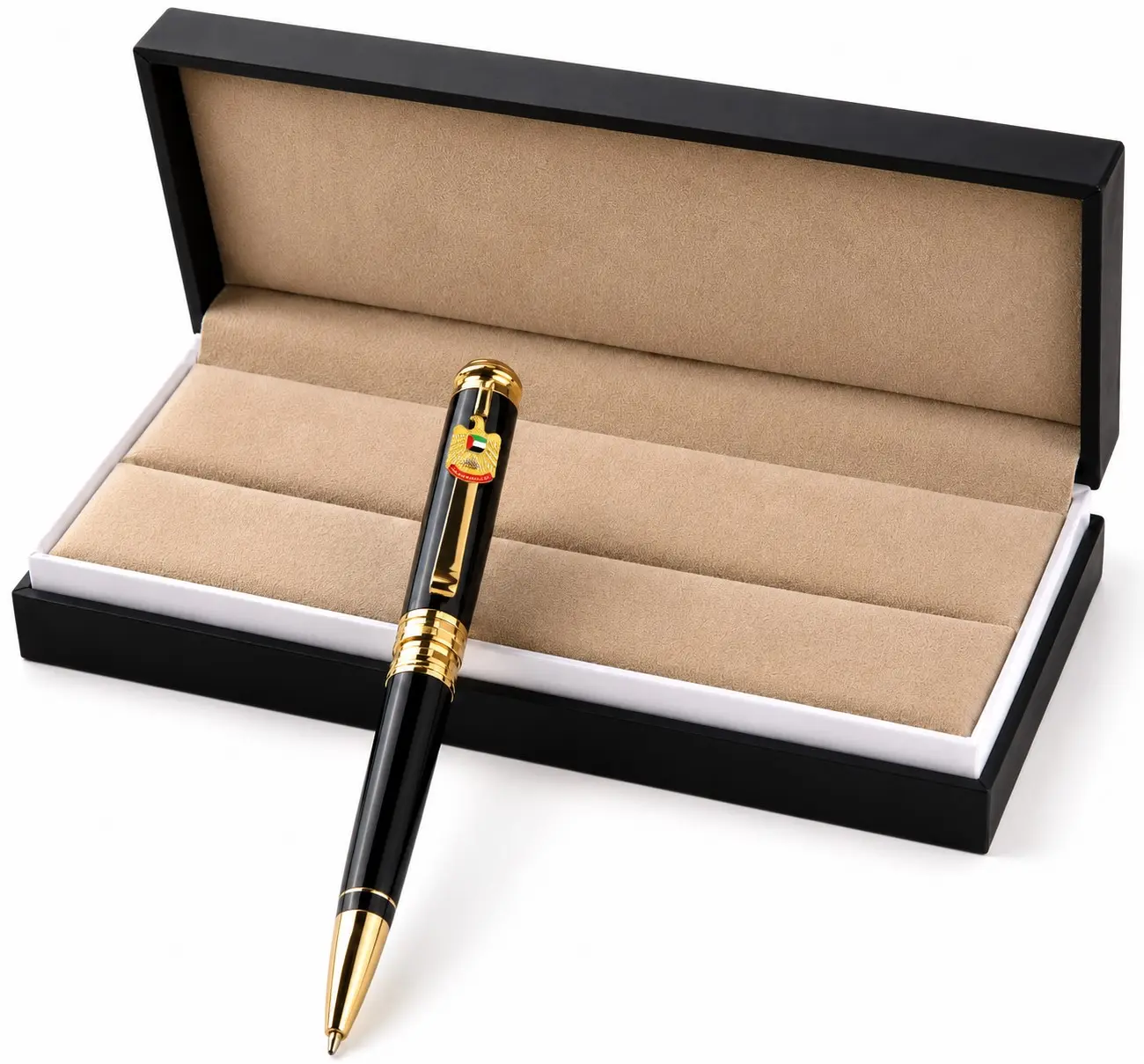 VIP Pen Set — Calligraphy, Castle & Emirate Shapes — UAE
