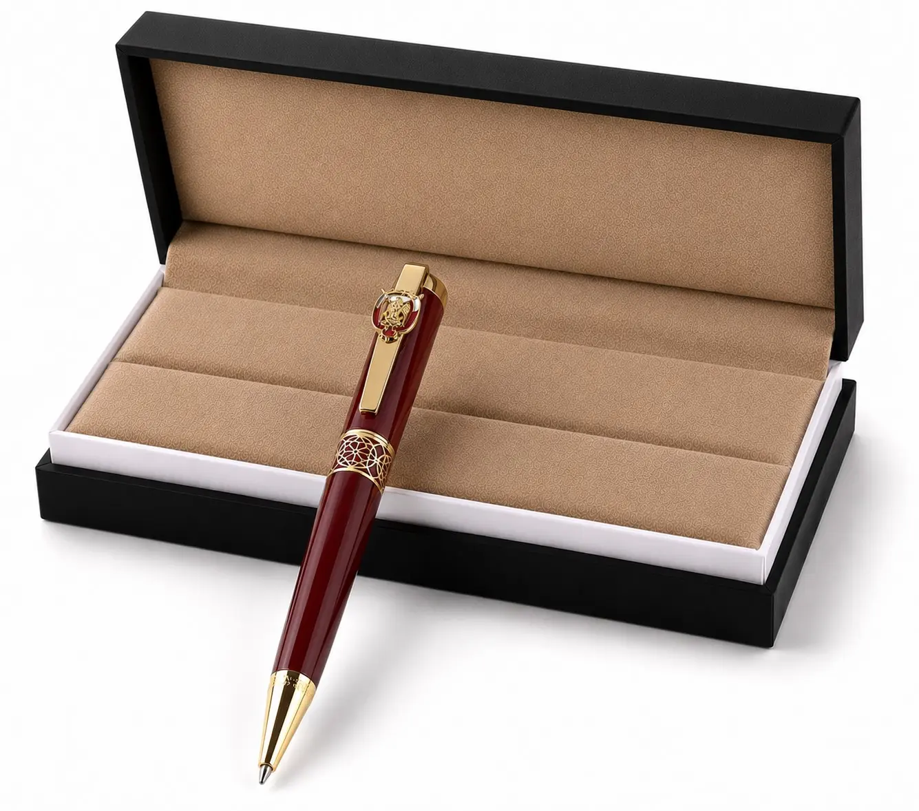 VIP Pen Set — Calligraphy, Castle & Emirate Shapes — Abu Dhabi