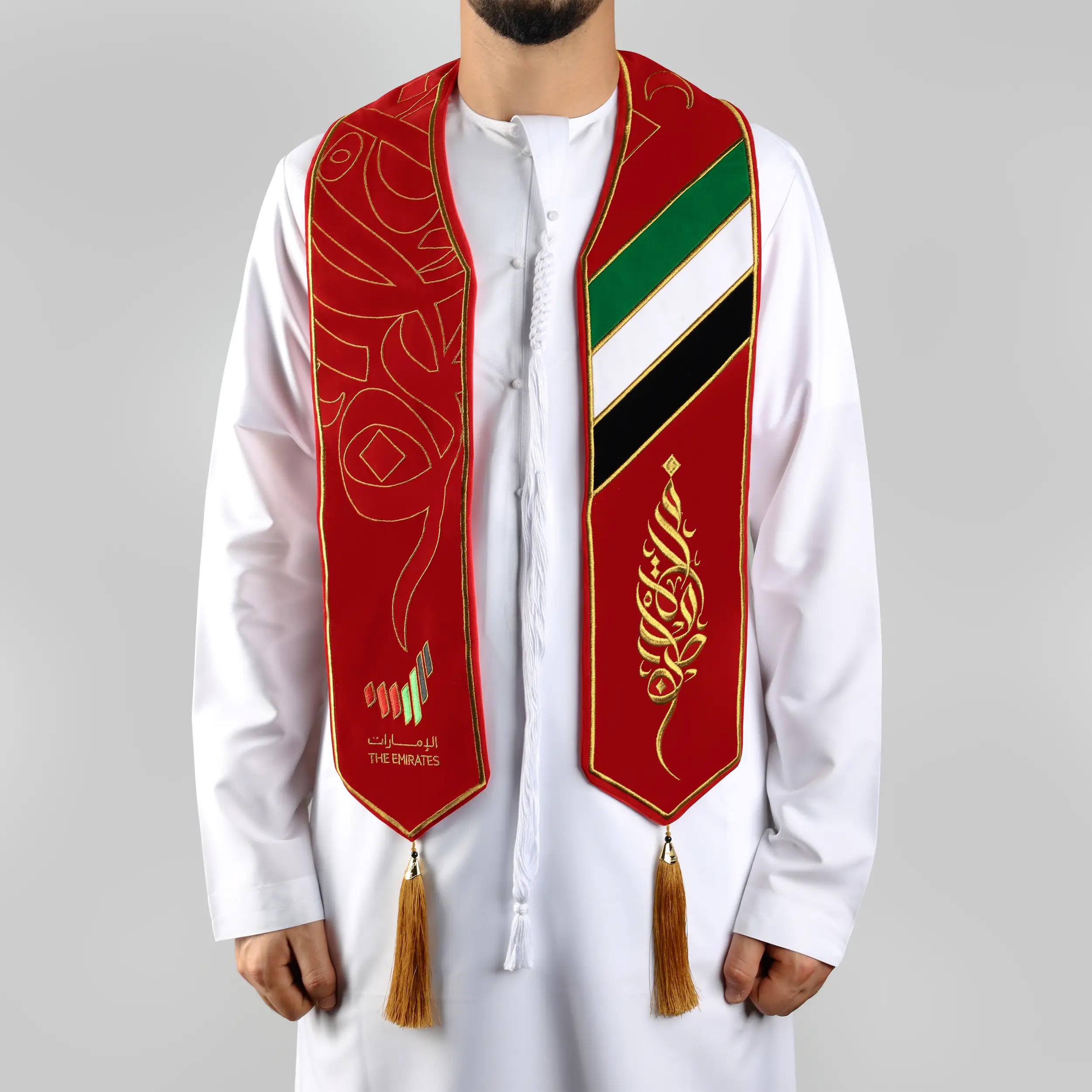 UAE Scarf — Red