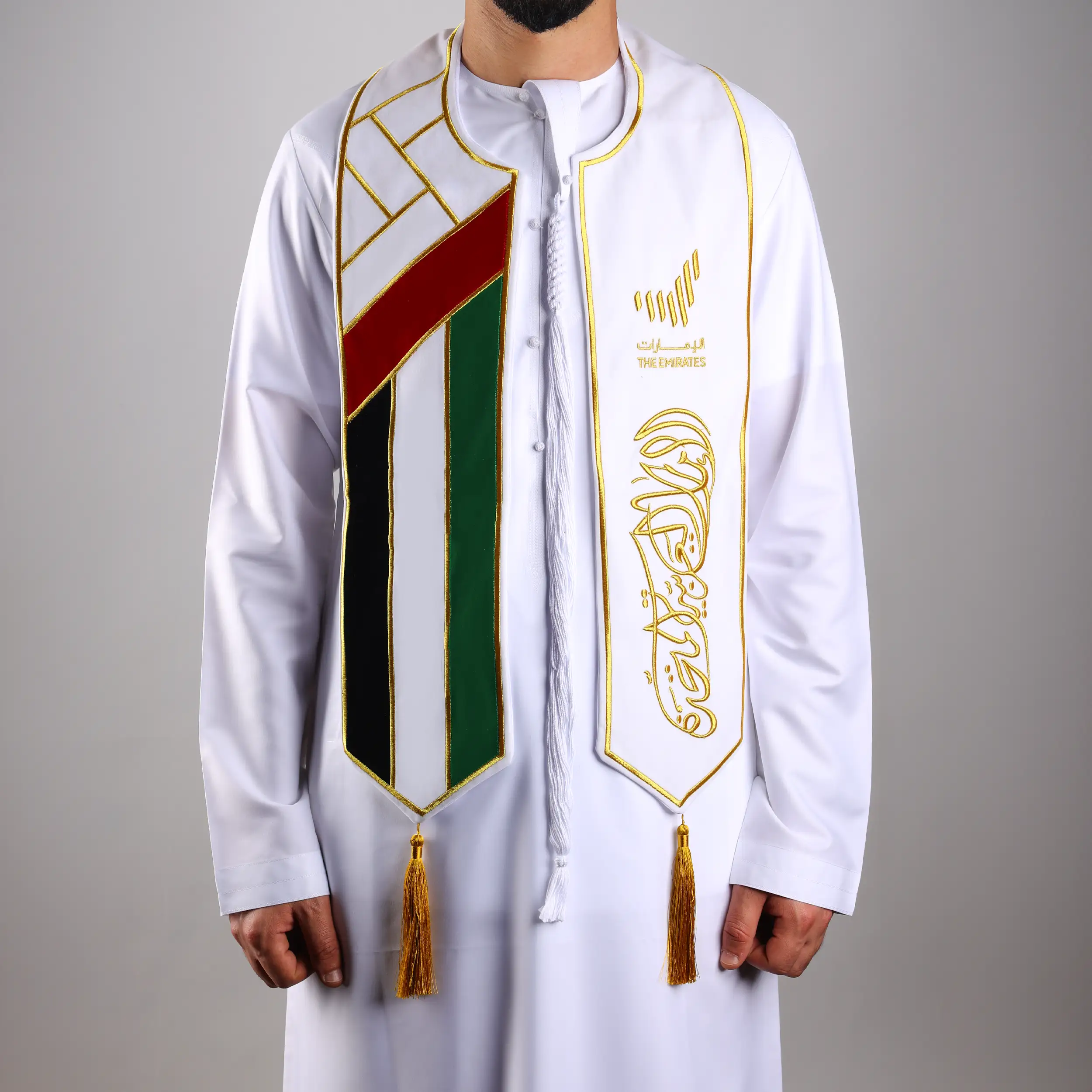UAE Scarf — White